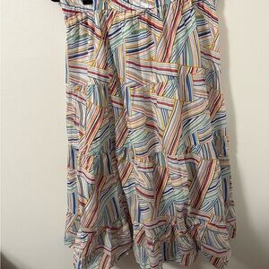 Lili Sidonio Tiered Women's Skirt Medium